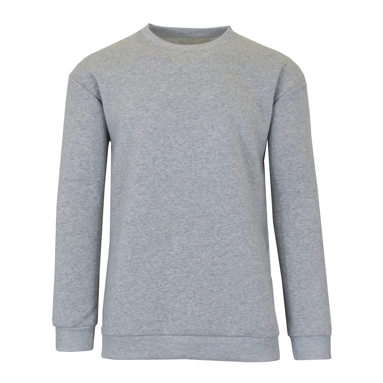 Galaxy by Harvic Crew Neck Fleece-Lined Men's Pullover Sweatshirt